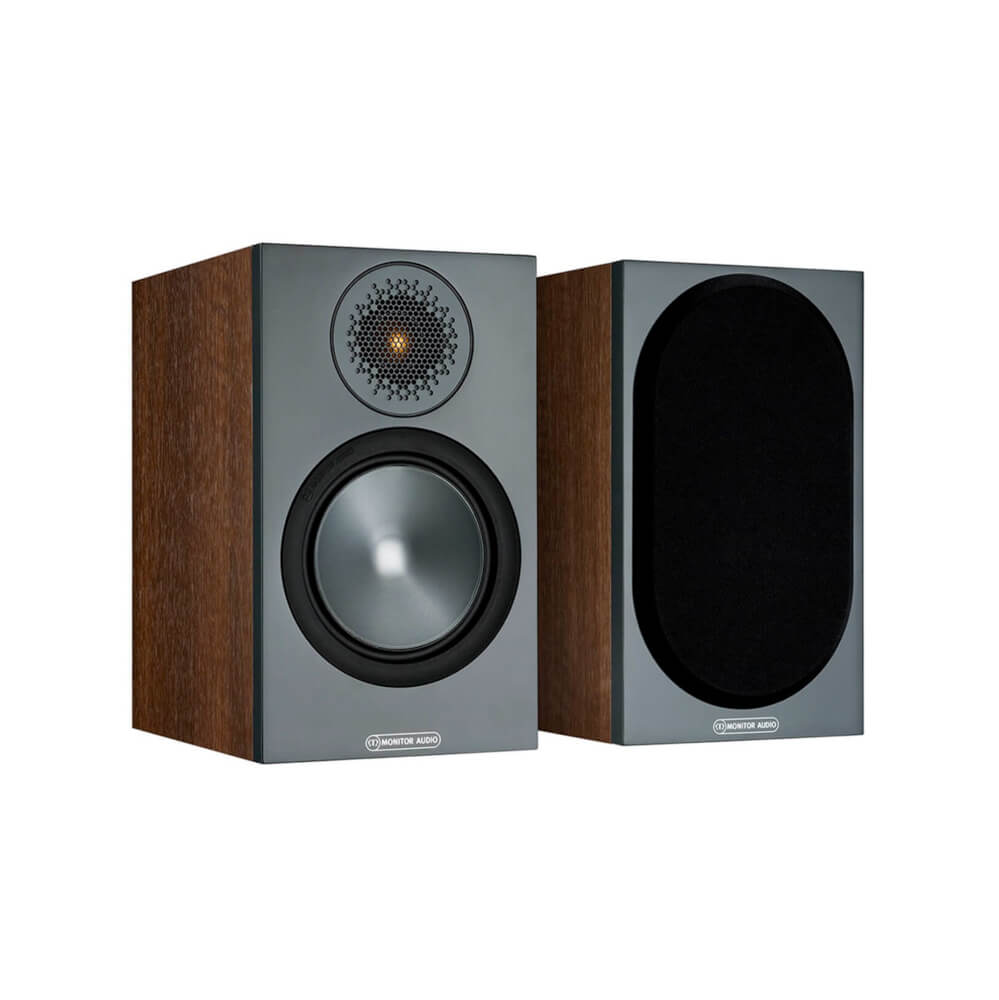 ลำโพงบุ๊คเชล์ฟ MONITOR AUDIO : BRONZE-50 6G (สีวอลนัท) 